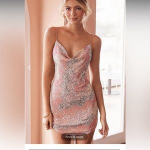 Selfie Leslie Sequin Dress